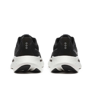 Saucony Women's Ride 18 Running Shoes - WIDE FIT (Black/White)