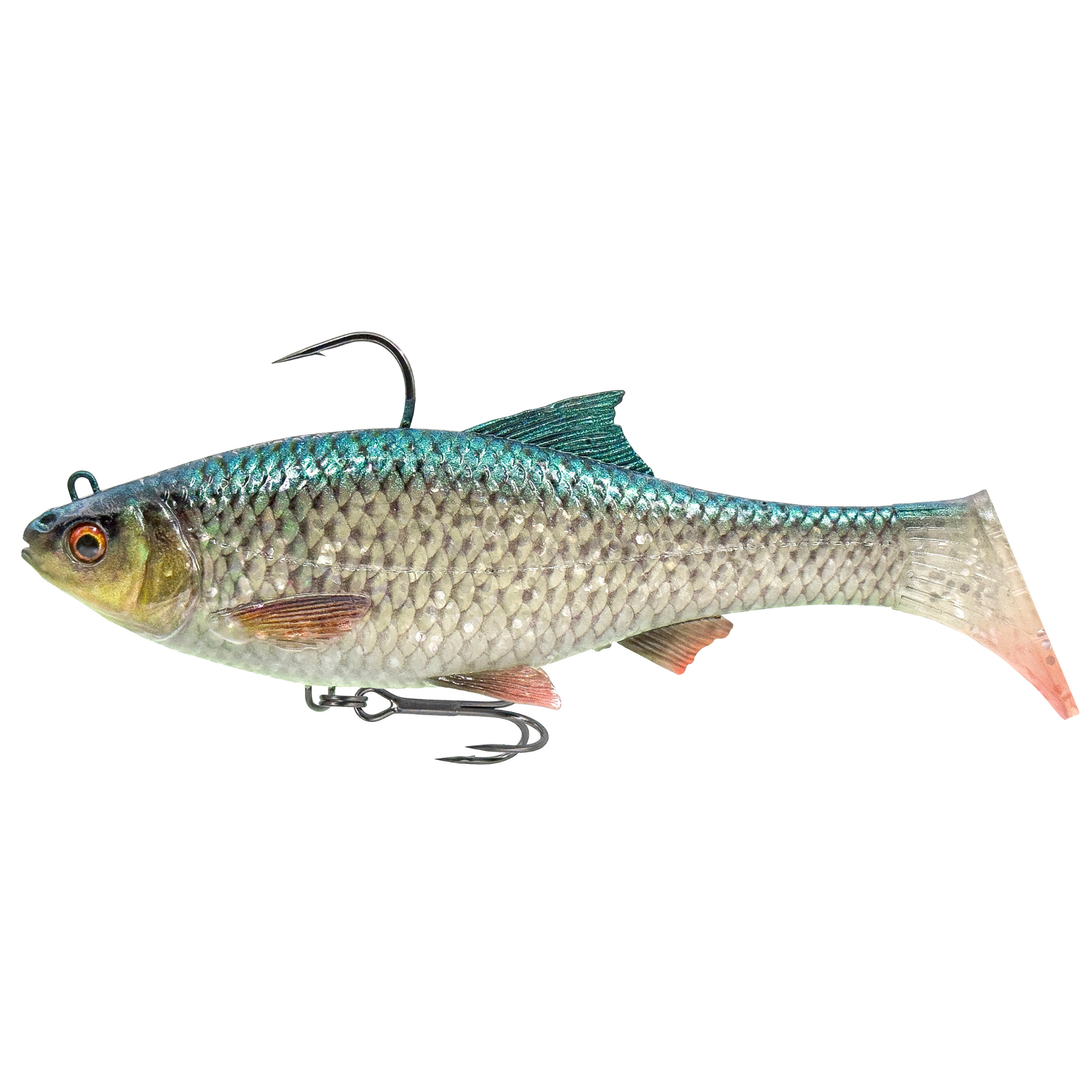 Savage Gear 3D Roach RTF Lure (15cm/Fast Sinking/60g)(Green Silver)