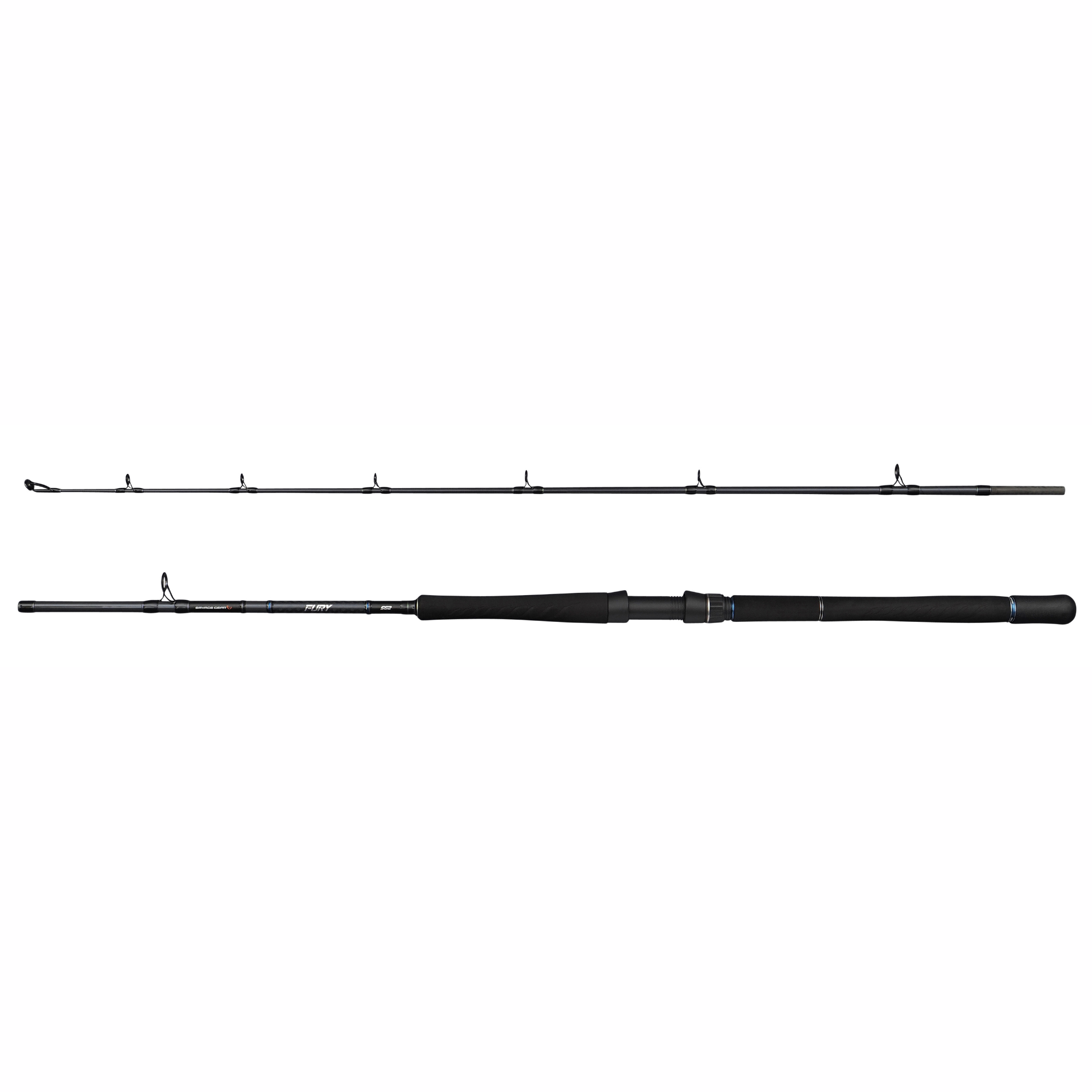 Savage Gear 6ft 12in 2.13m Fury SG2 2 Section Boat Rod 12-20lbs 100-250g1620567