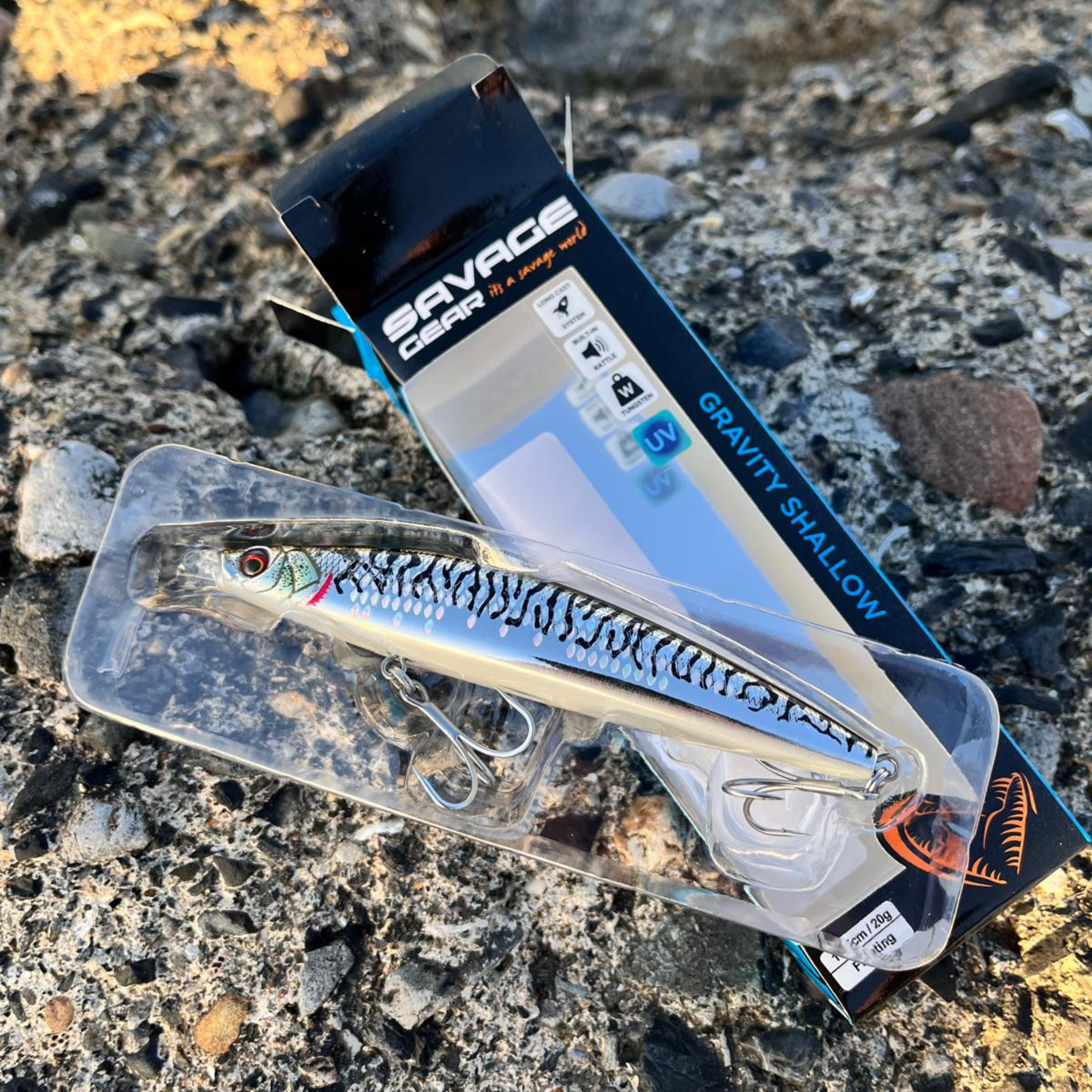 Savage Gear Gravity Shallow Hard Body Lure (11.5cm/Floating/20g)(LS Mackerel Ayu)