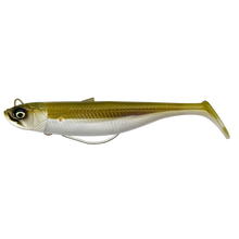 Load image into Gallery viewer, Savage Gear Minnow Weedless 2+1 Soft Lure (12.5cm/Sinking/28g)(Khaki)
