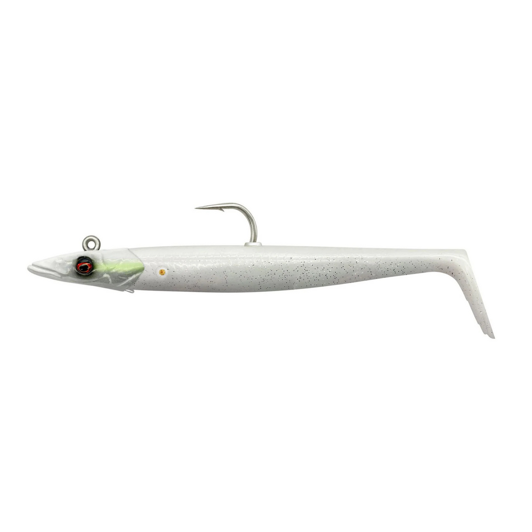 Savage Gear Sandeel V2 2+1 Lure (12cm/Sinking/22g)(White Pearl Silver)