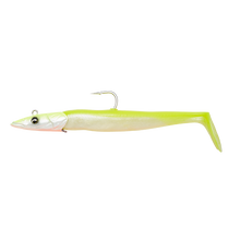 Load image into Gallery viewer, Savage Gear Sandeel V2 2+1 Soft Lure (18cm/86g)(Lemon Back)
