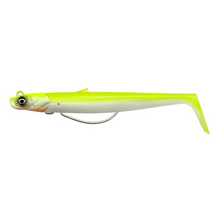 Load image into Gallery viewer, Savage Gear Sandeel V2 Weedless 2+1 Lure (11.5cm/Sinking/22g)(Lemon Back)
