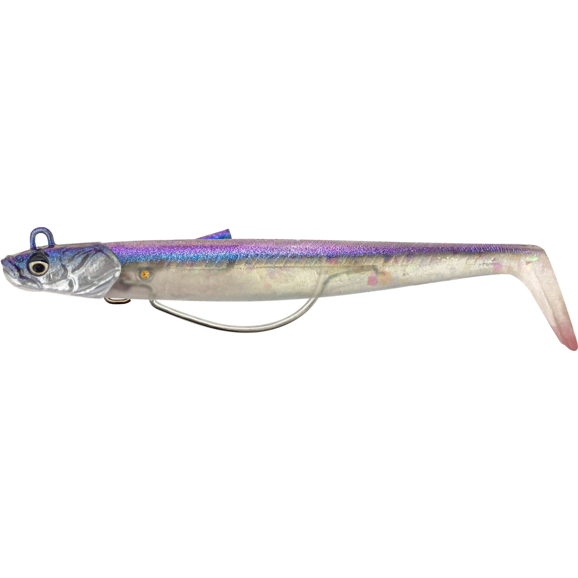 Savage Gear Sandeel V2 WL Sinking Soft Plastic Lure 2+1 13cm 33g Blue Sandeel 1649176