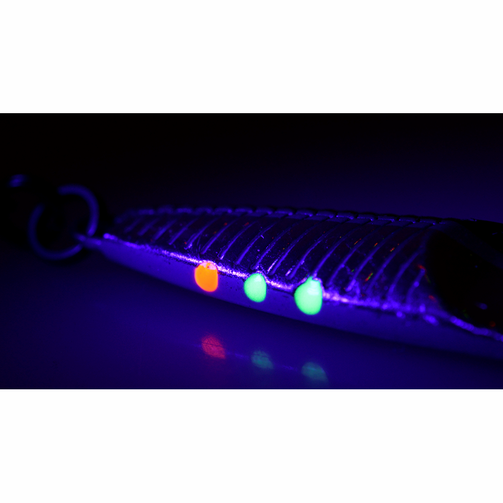 Savage Gear Seeker Intense Strike Point ISP Sinking Metal Lure (10cm/28g - Fluo UV Red/Black)