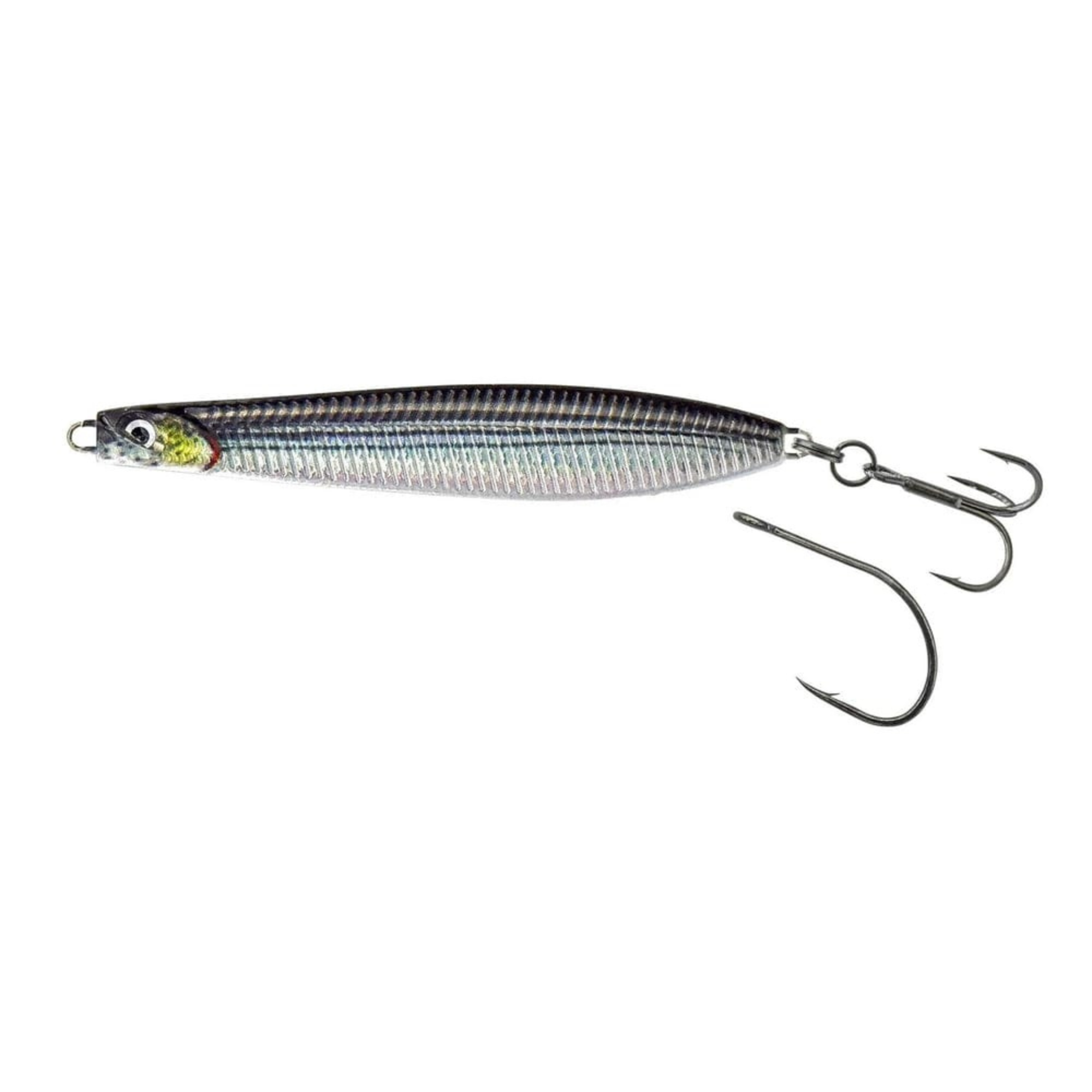 Savage Gear Seeker Intense Strike Point ISP Sinking Metal Lure (9.8cm/23g - Silver/Black Mullet)