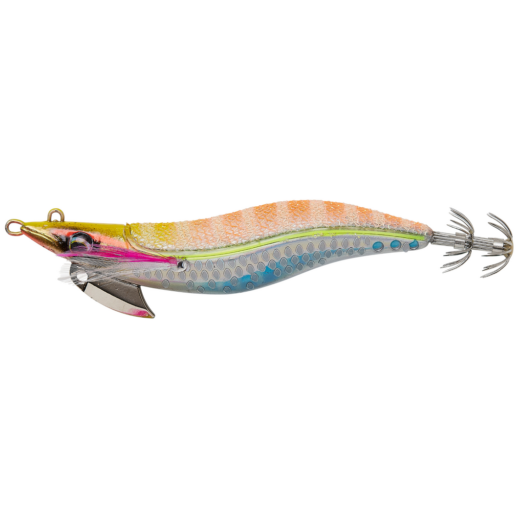 Savage Gear Squid Beat Egi Lure (10g/Slow Sinking/#2.5)(Orange)
