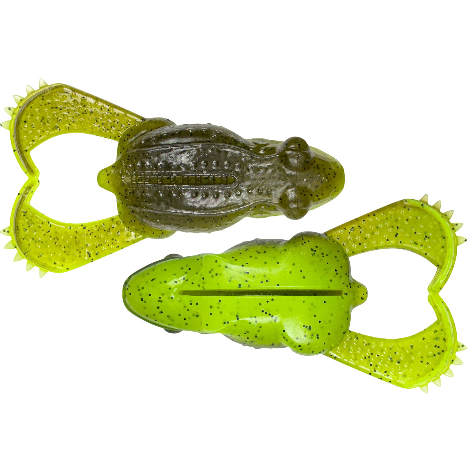 Savage Gear Tough Toad RTF 9cm 20g Floating Soft Lure Pumpkin Chartreuse 1649604