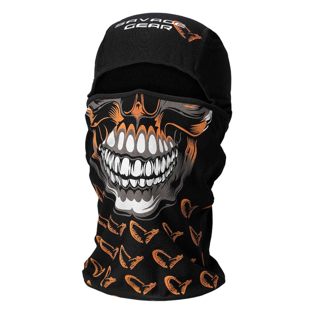 Savage Gear Unisex Skull Balaclava (Black)