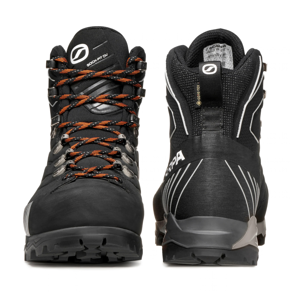 Scarpa Men's Ribelle TRK Gore-Tex Mountaineering Boots Dark Anthracite Tonic 61057-200