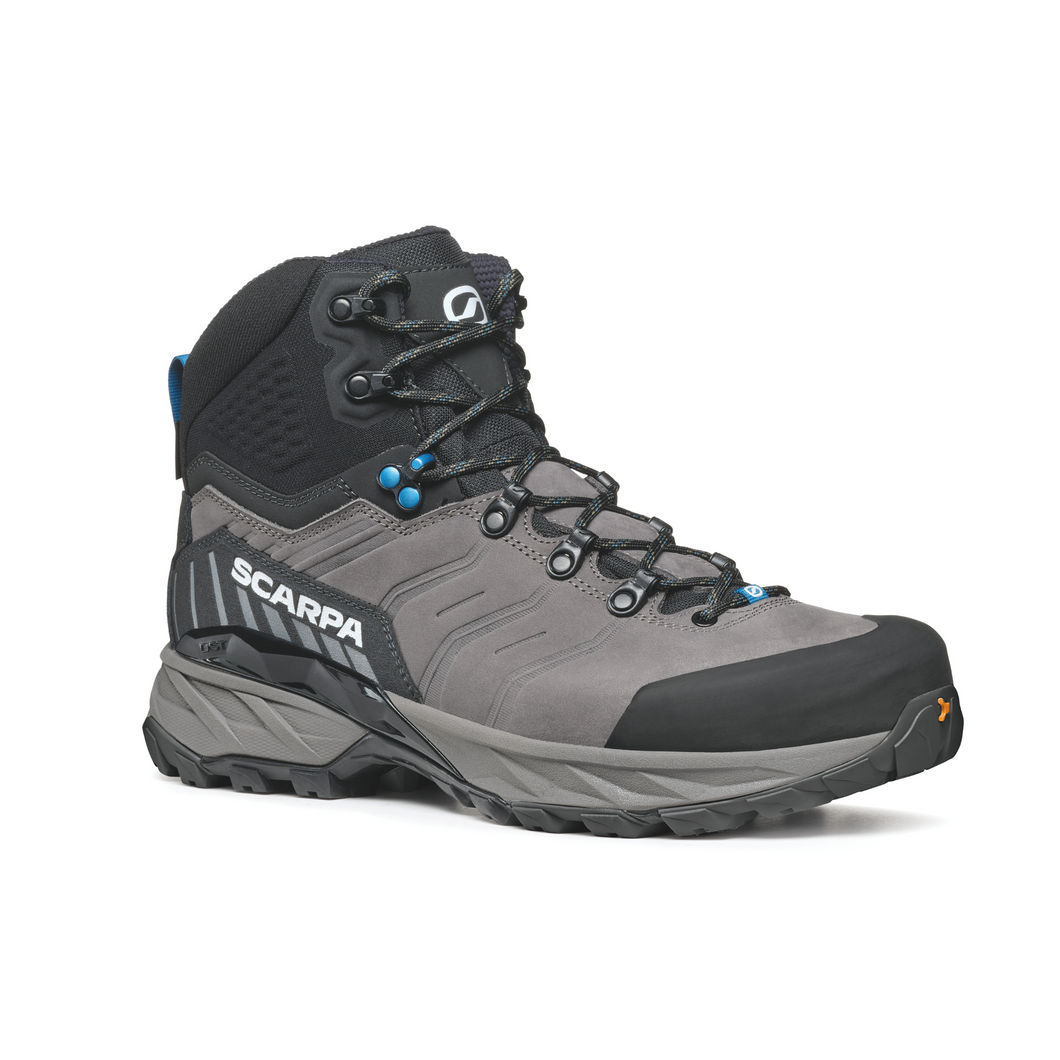 Scarpa Men's Rush Trek Pro Gore-Tex Hillwalking Boots (Smoke/Lake Blue)