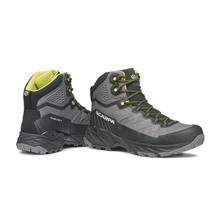 Load image into Gallery viewer, Scarpa Men&#39;s Rush Trek Light Gore-Tex Hillwalking Boots (Grey/Lime)
