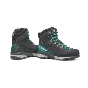 Scarpa Women's Mescalito Trek Gore-Tex Mountaineering Boots (Dark Anthracite/Tropical Green)