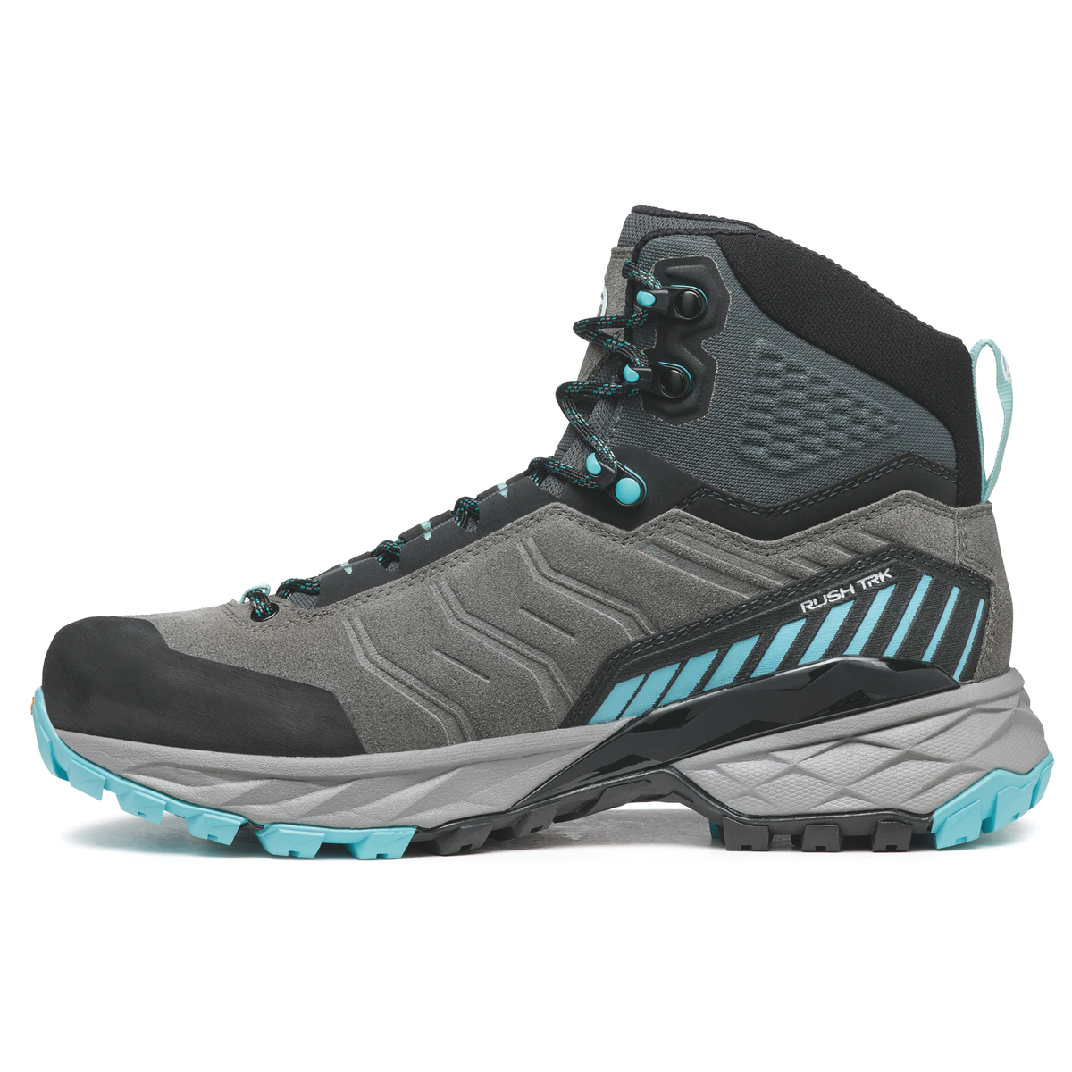 Scarpa Women's Rush TRK Gore-Tex Hillwalking Boots Mid Grey Aqua 63143-202
