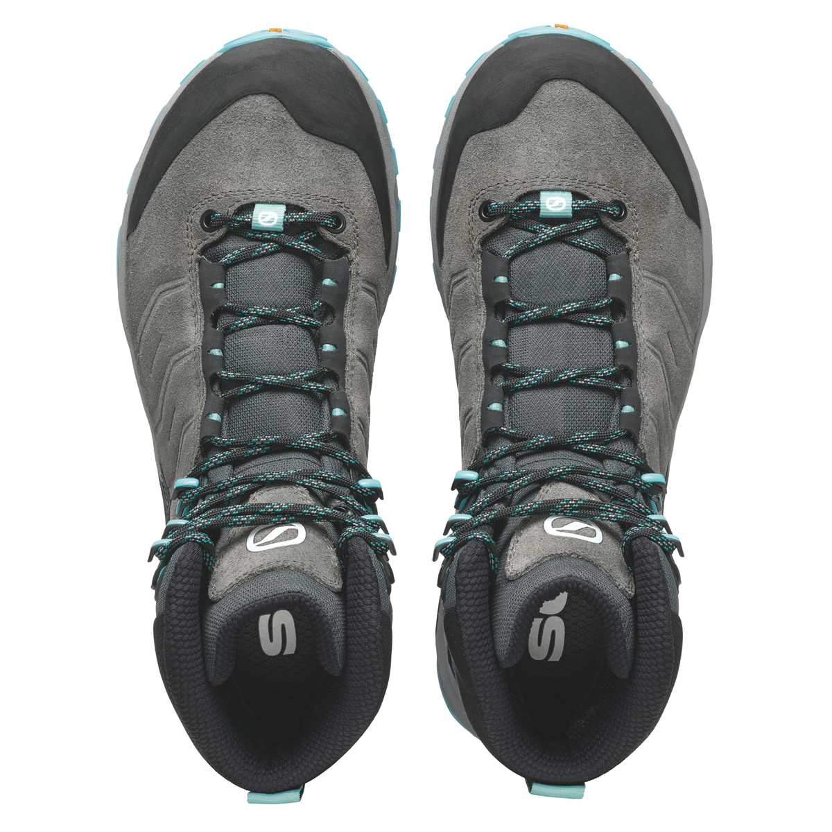 Scarpa Women's Rush TRK Gore-Tex Hillwalking Boots Mid Grey Aqua 63143-202