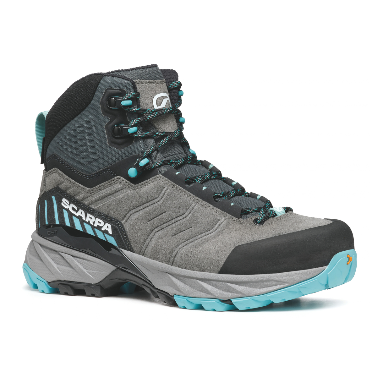 Scarpa Women's Rush TRK Gore-Tex Hillwalking Boots Mid Grey Aqua 63143-202