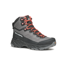 Load image into Gallery viewer, Scarpa Women&#39;s Rush Trek Light Gore-Tex Hillwalking Boots (Grey/Coral)
