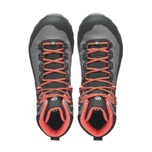 Load image into Gallery viewer, Scarpa Women&#39;s Rush Trek Light Gore-Tex Hillwalking Boots (Grey/Coral)
