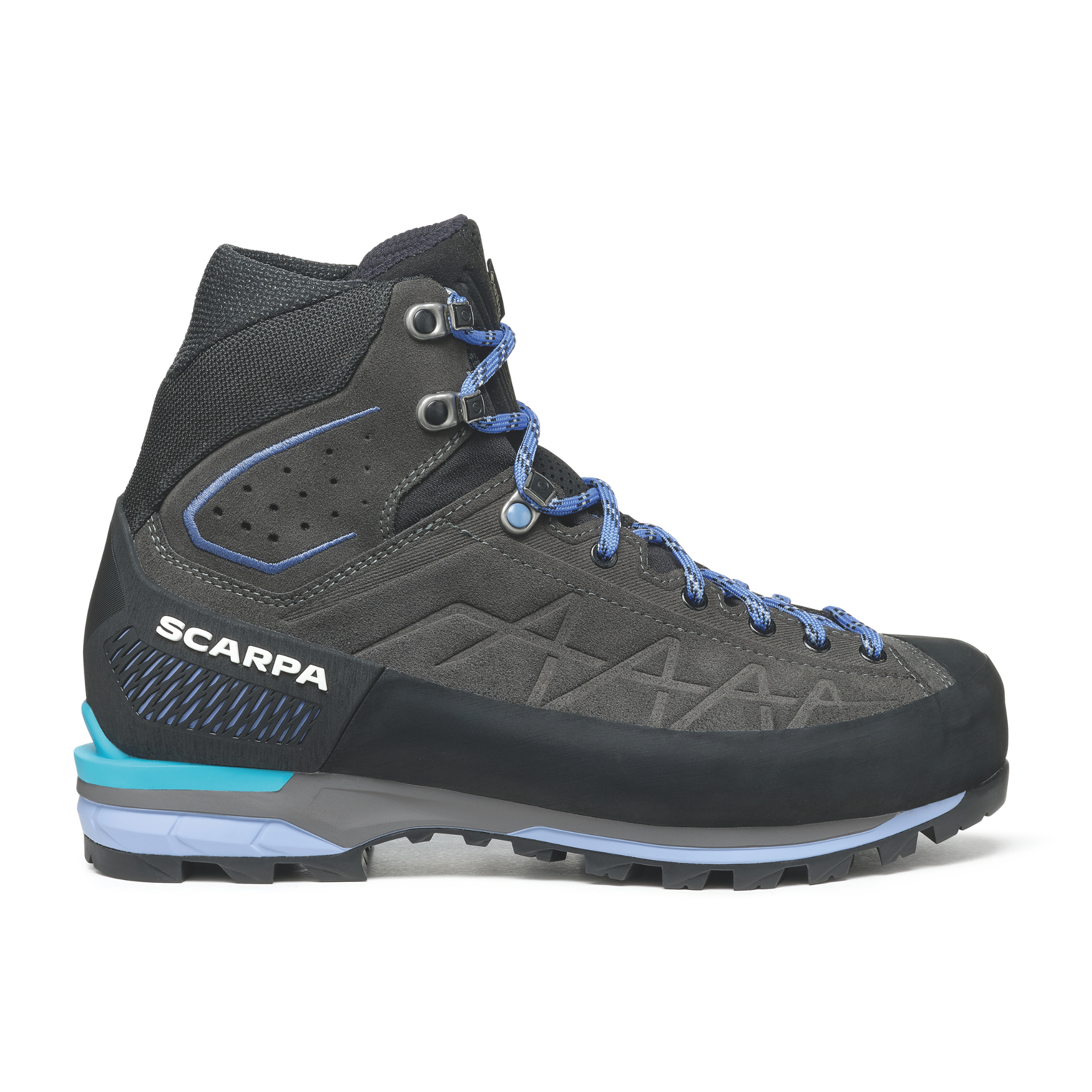 Scarpa Women's Zodiac Tech Gore-Tex Mountaineering Boots (Anthracite/Lavender)