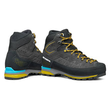Load image into Gallery viewer, Scarpa Men&#39;s Zodiac Tech Gore-Tex Mountaineering Boots (Anthracite/Sulpher)
