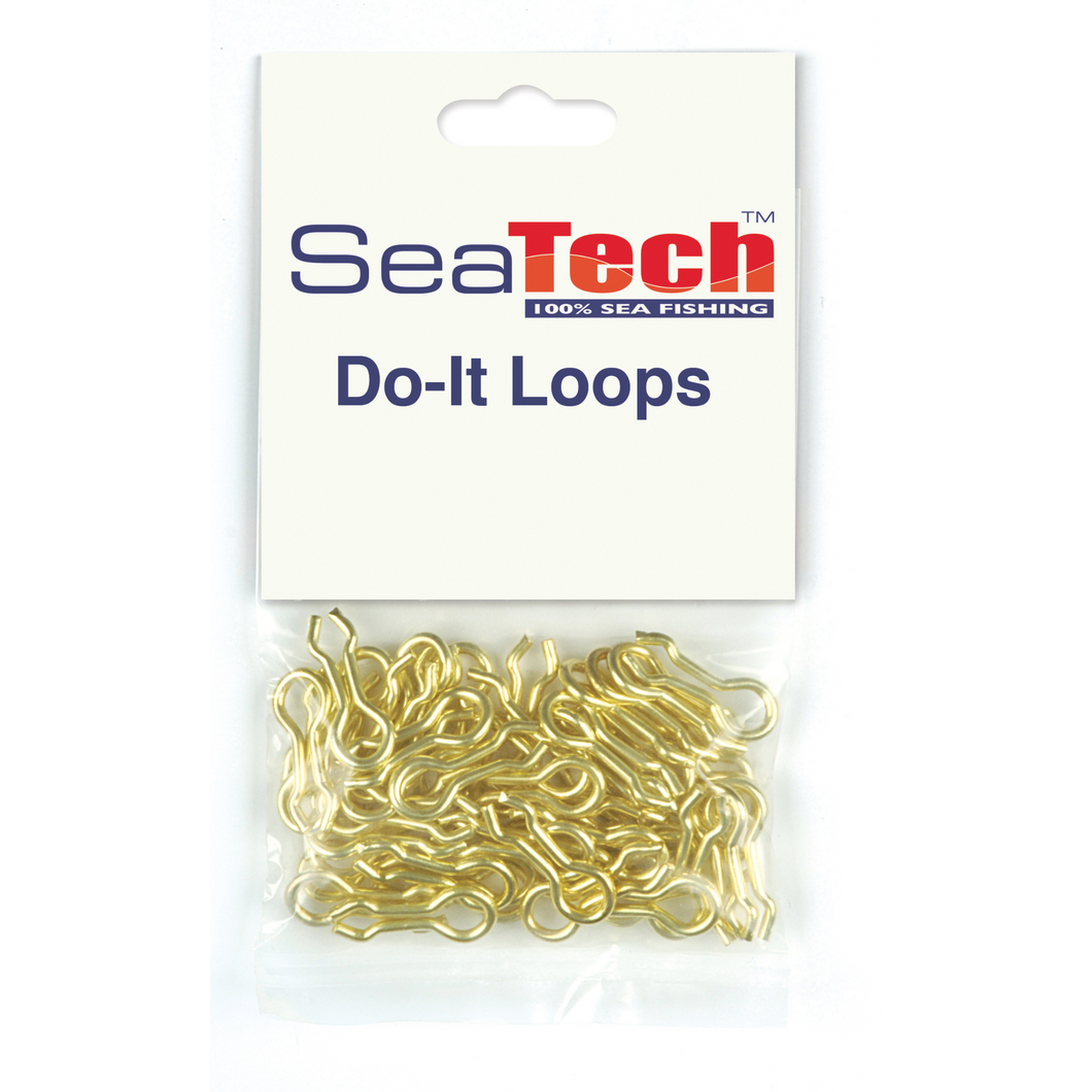 SeaTech Brass Do It Loops (Medium)(50 Pack)