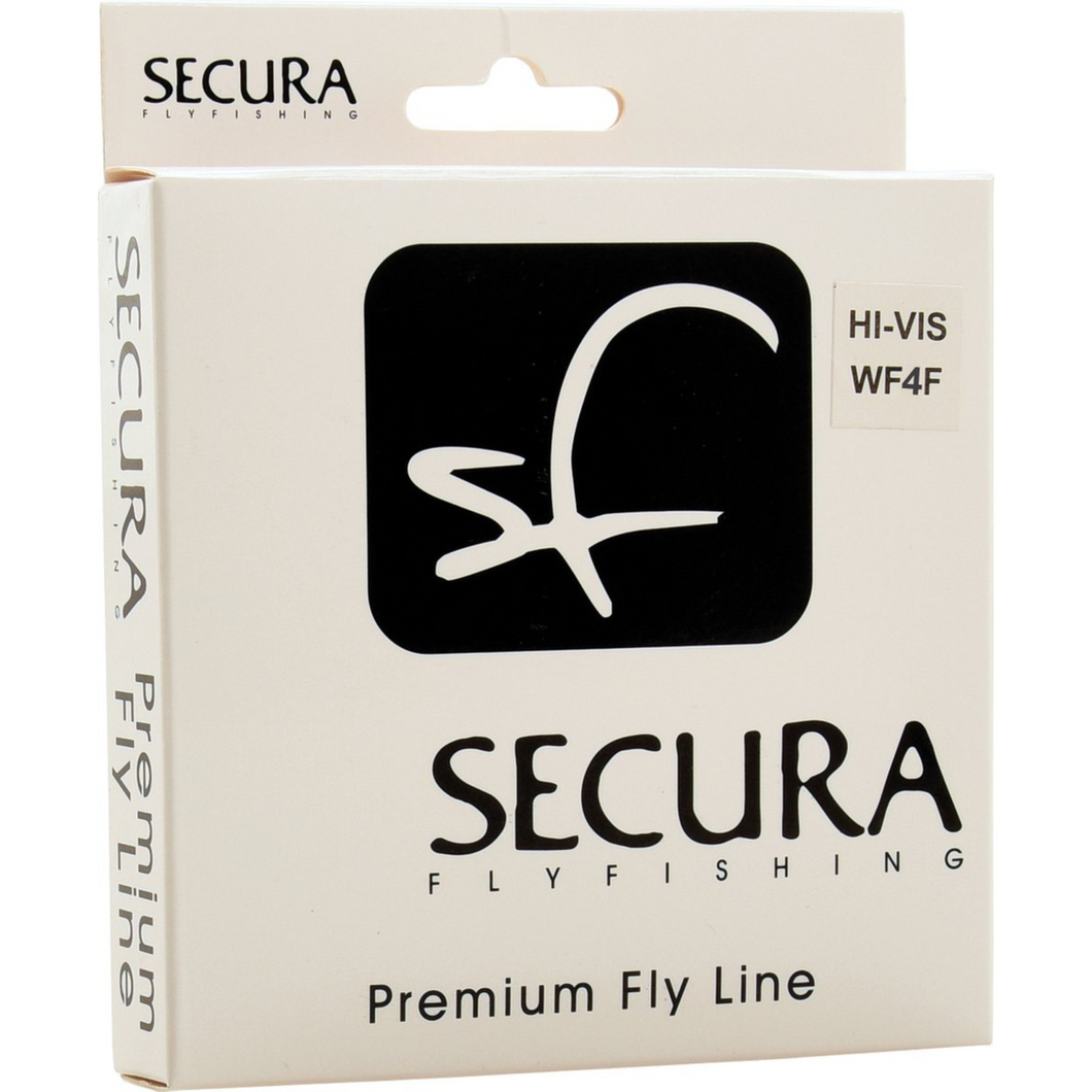 Secura Weight Foward Flyline (WF4F/25m)(Hi-Vis Orange)