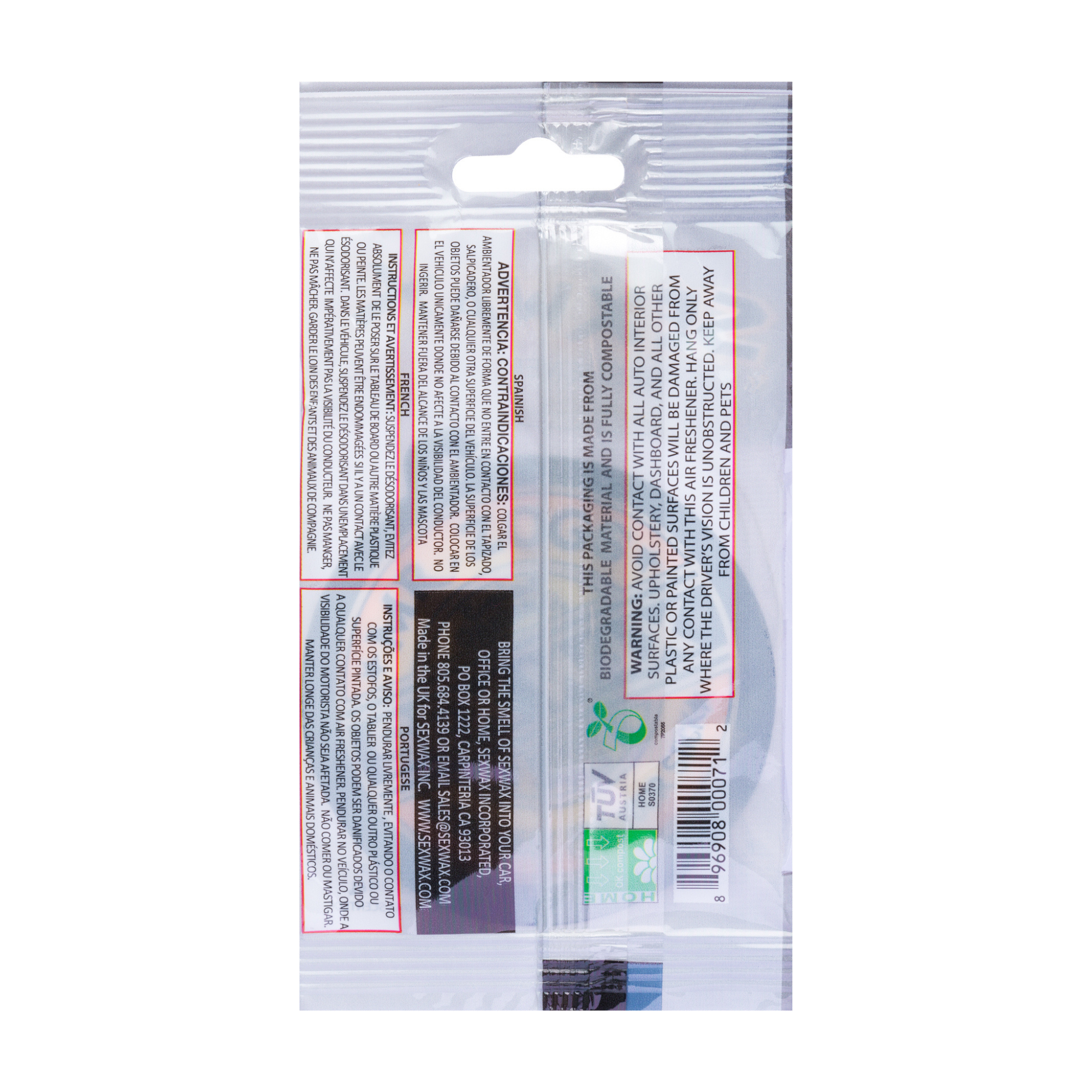 SexWax Airfreshener (Coconut)