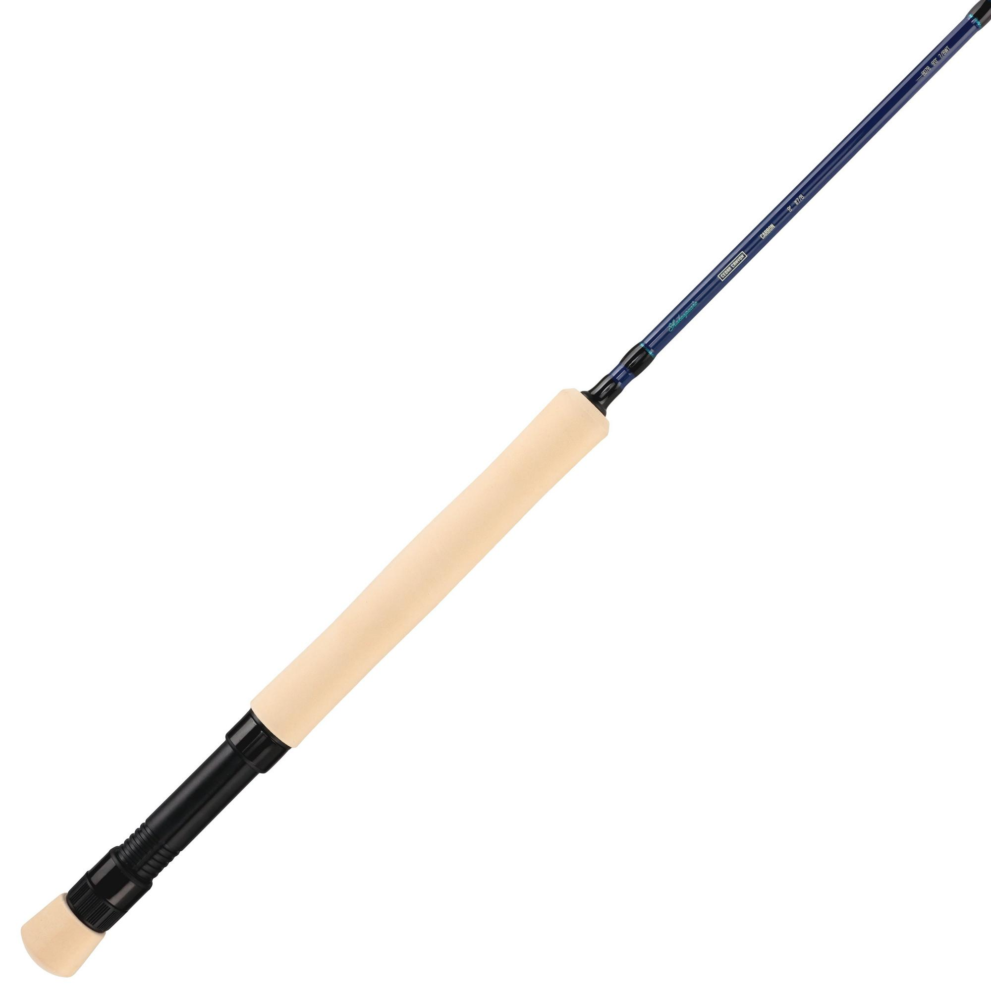 Shakespeare 8ft/2.44m Cedar Canyon Carbon 4 Section Fly Fishing Rod (#7/8)