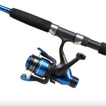 Load image into Gallery viewer, Shakespeare 9ft/2.7m Firebird 2 Section Spinning Rod + Reel + Line Combo (20-80g)(3000-RD)
