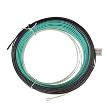 Load image into Gallery viewer, Sharpes Aquarex Weight Forward Floating Midge Tip Fly Line (#6/100ft)(Black/Blue)
