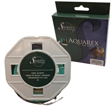 Load image into Gallery viewer, Sharpes Aquarex Weight Forward Intermediate Midge Tip Fly Line (#7/100ft)(Blue/Black)
