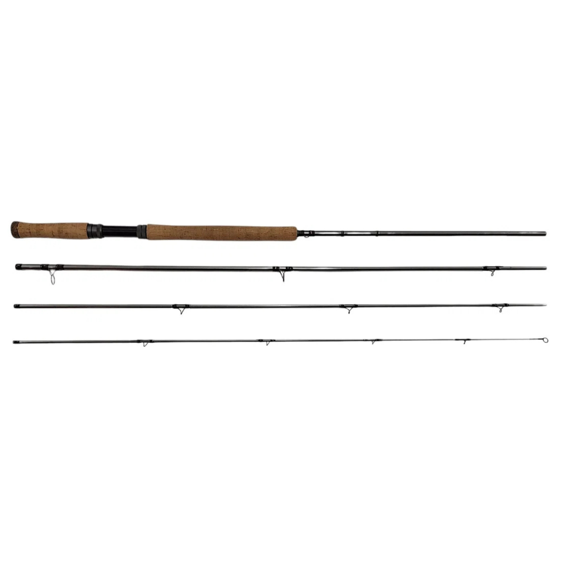 Sharpes of Aberdeen 12ft6in/3.8m Ajax 4 Section Fly Fishing Rod (#8)