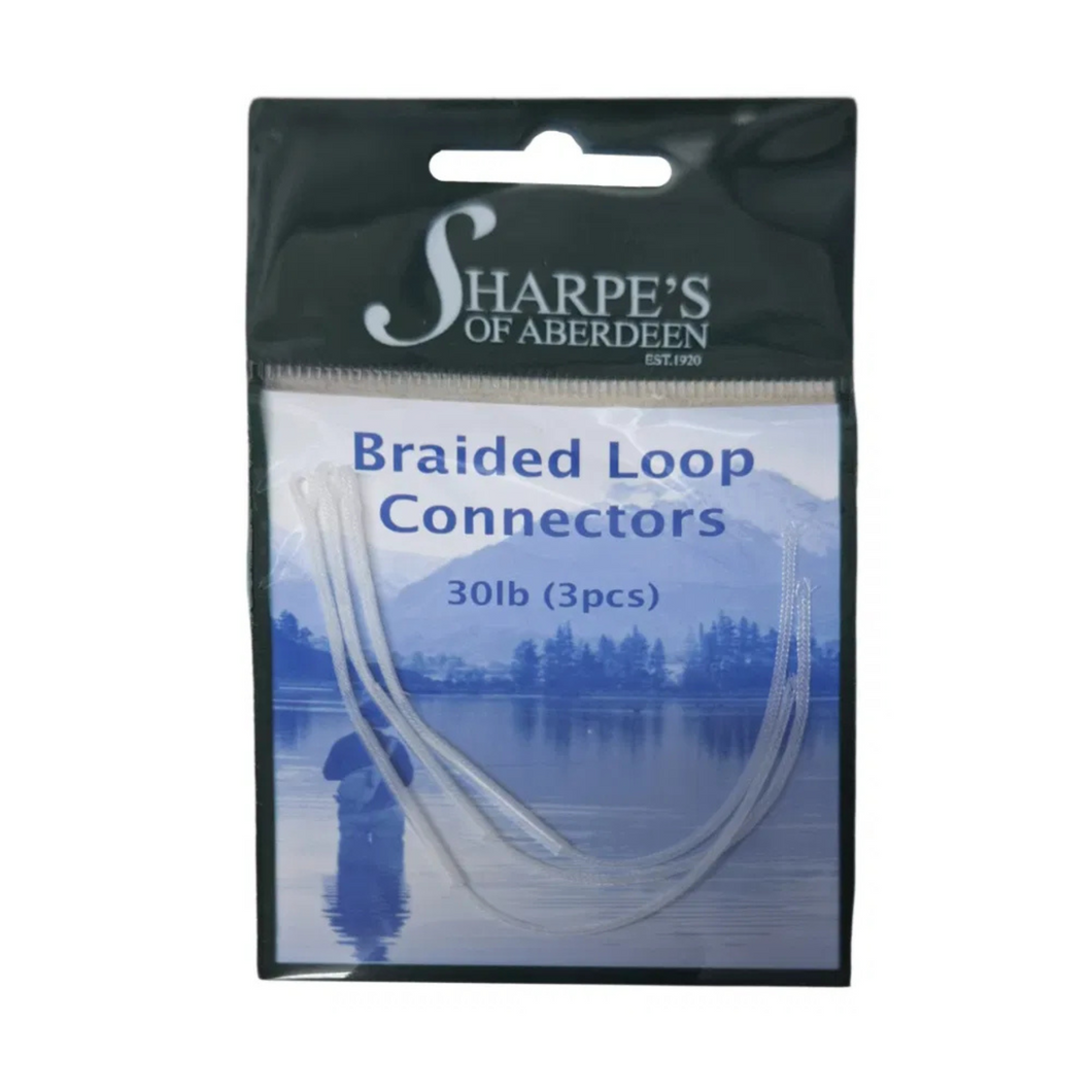 Sharpes of Aberdeen Braided Salmon Loops (30lb/270mm)