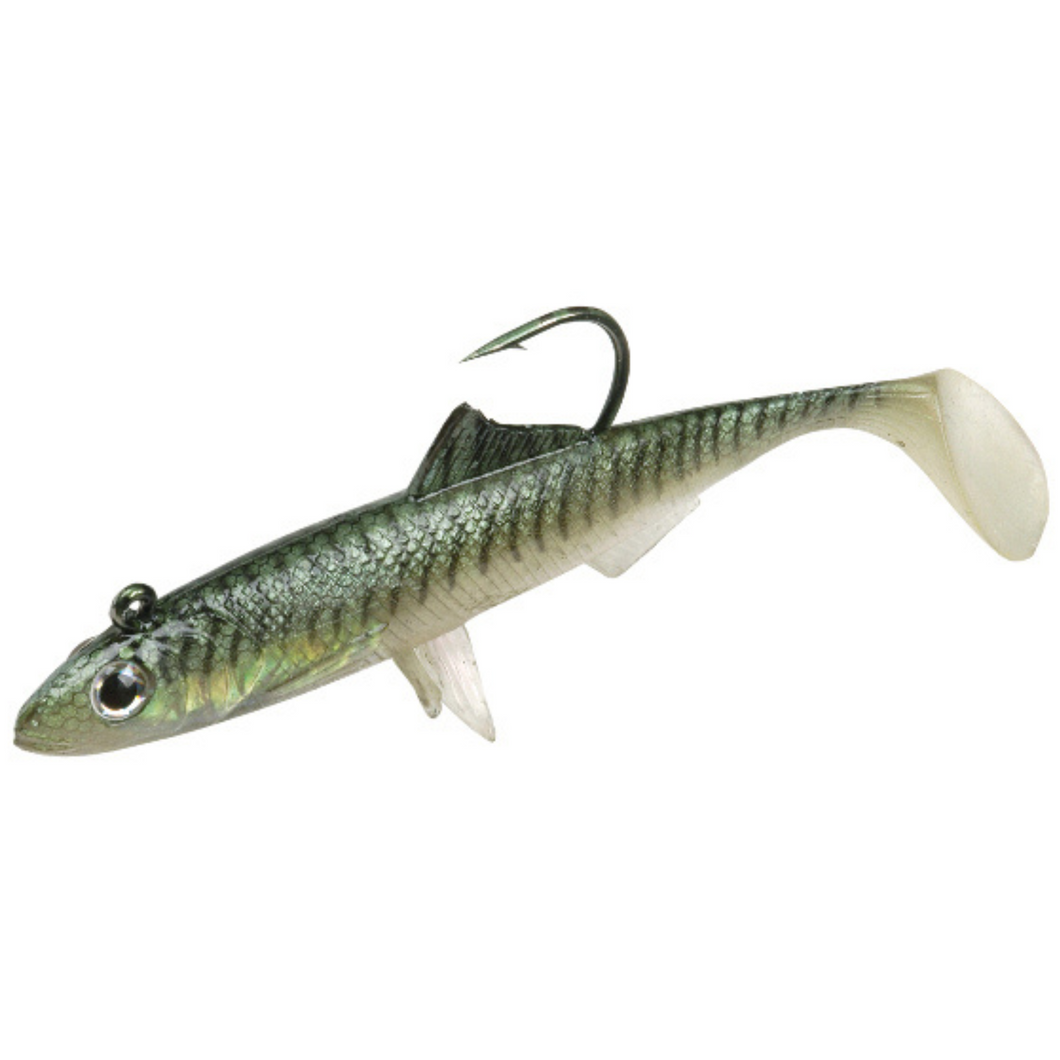 Sidewinder Joey Soft Lure (5.5in/28g)(Green Mack)(3 Pack)