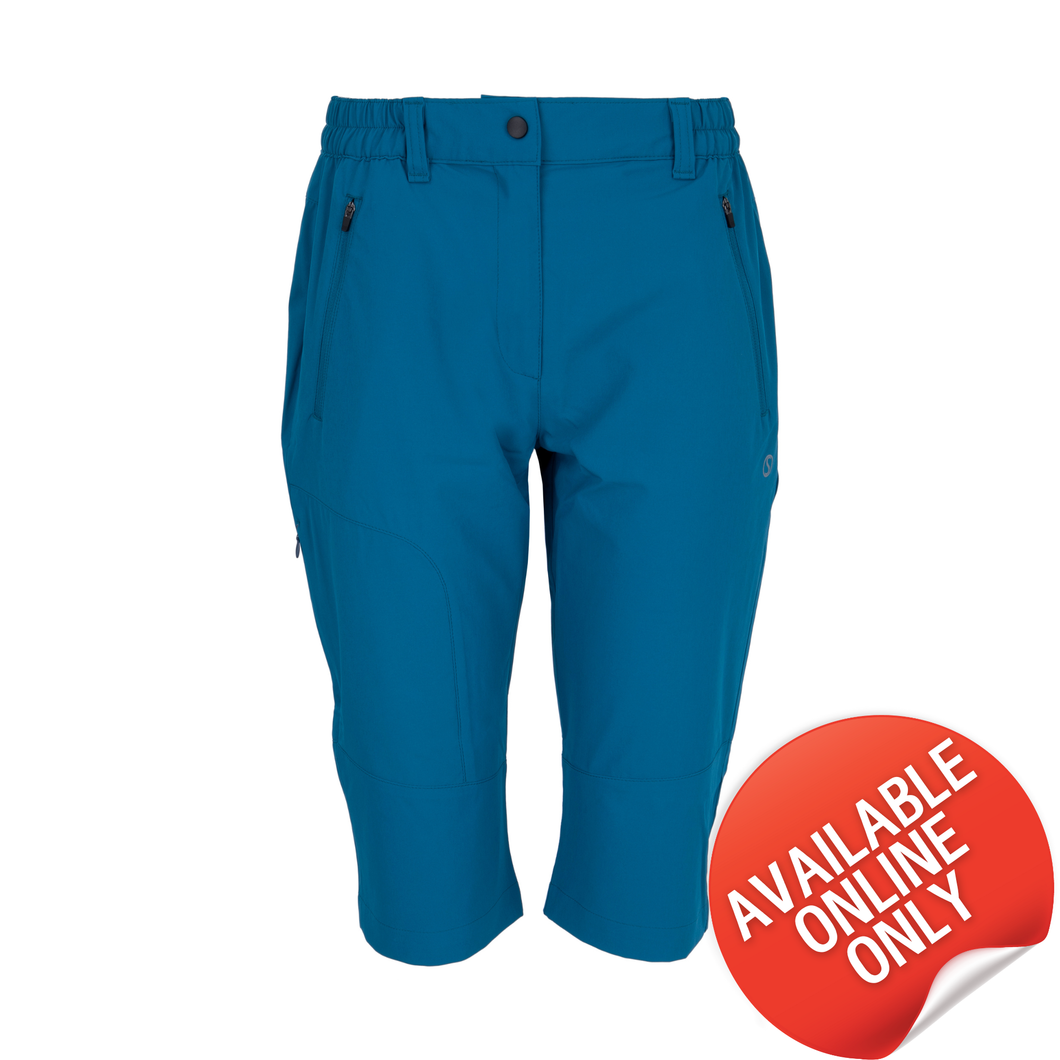 Silverpoint Women's Coniston Light Capri Trousers (Air Force Blue)