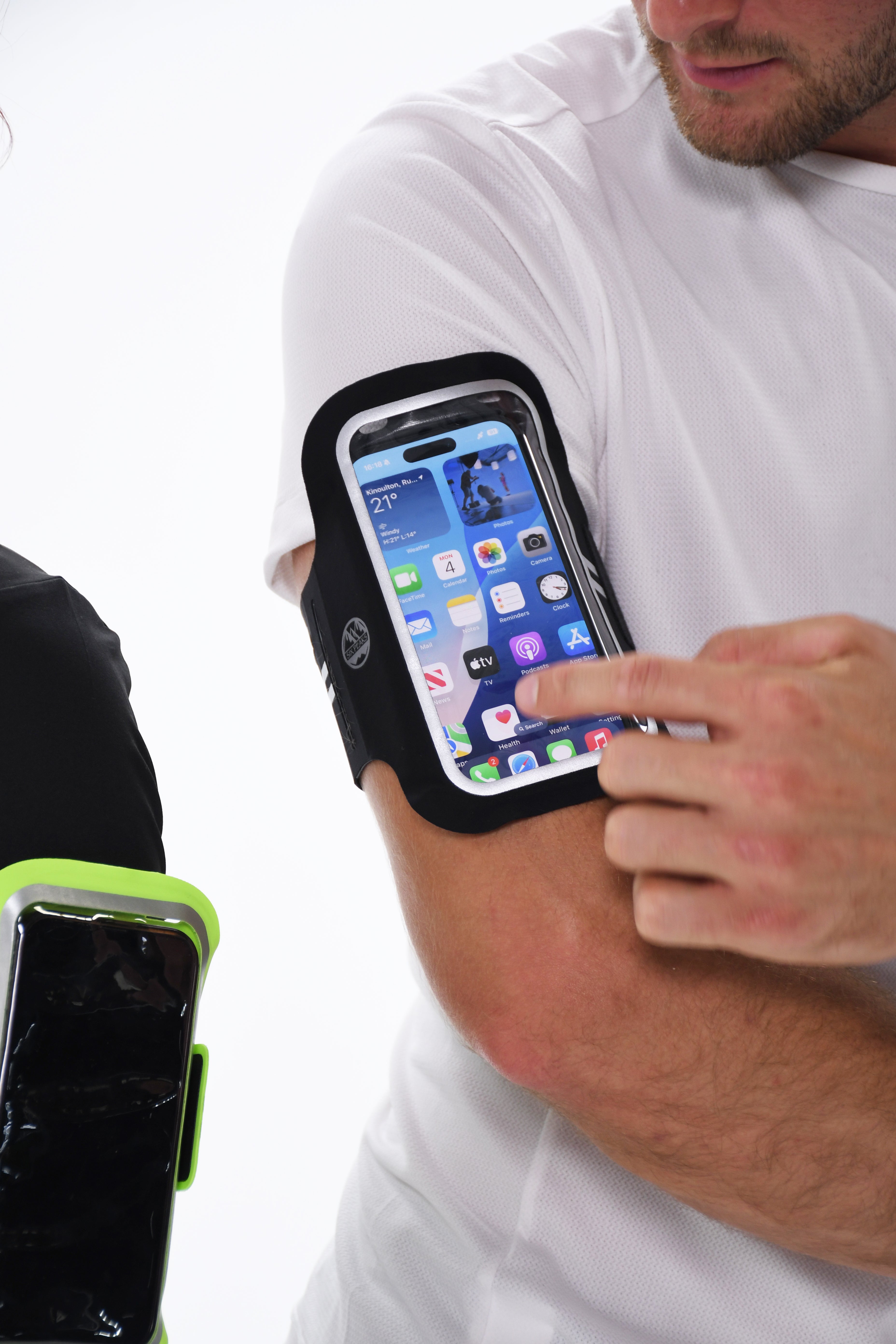 Six Peaks Armband Phone Holder (Black)