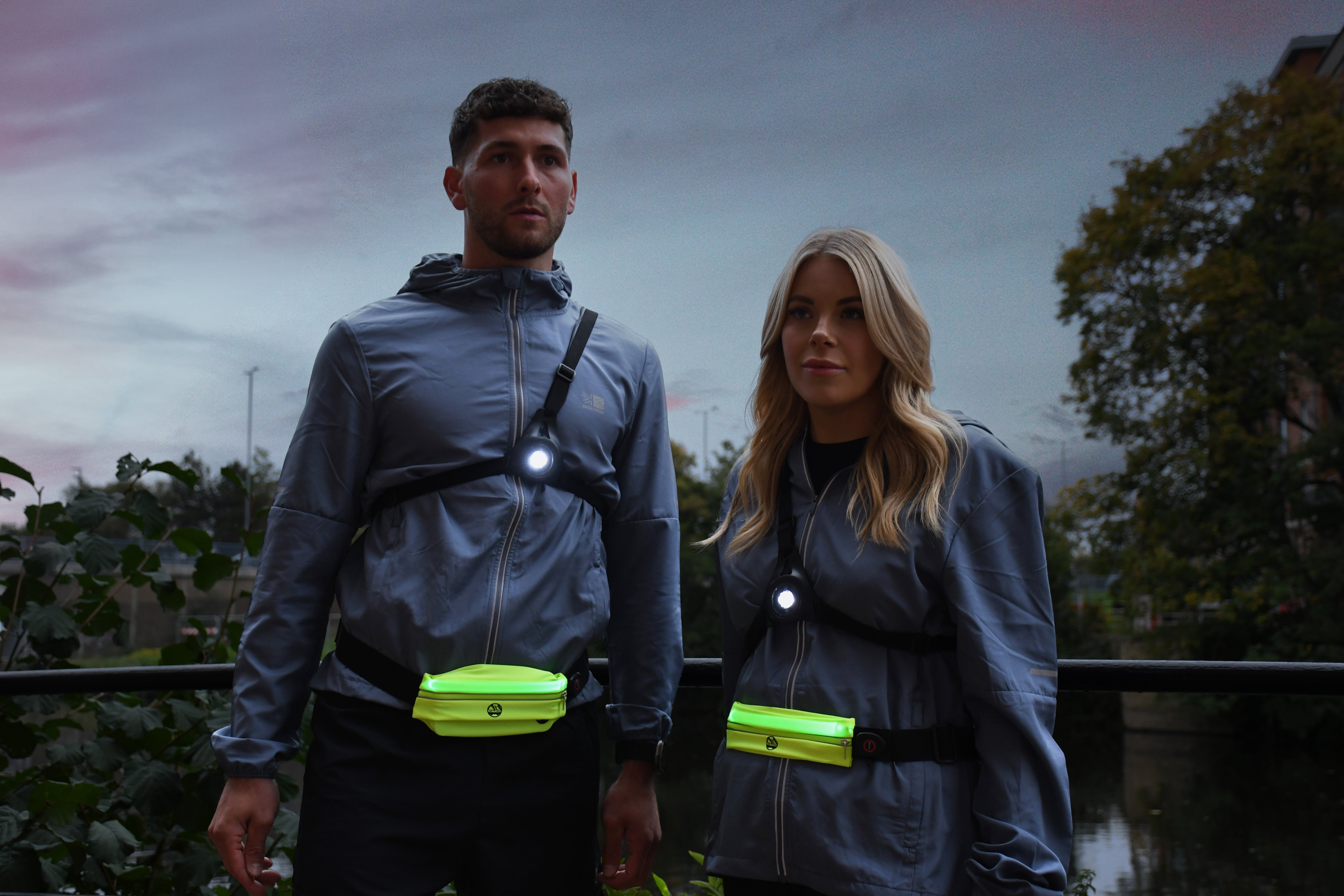 Six Peaks LED Running Belt (Neon Yellow)