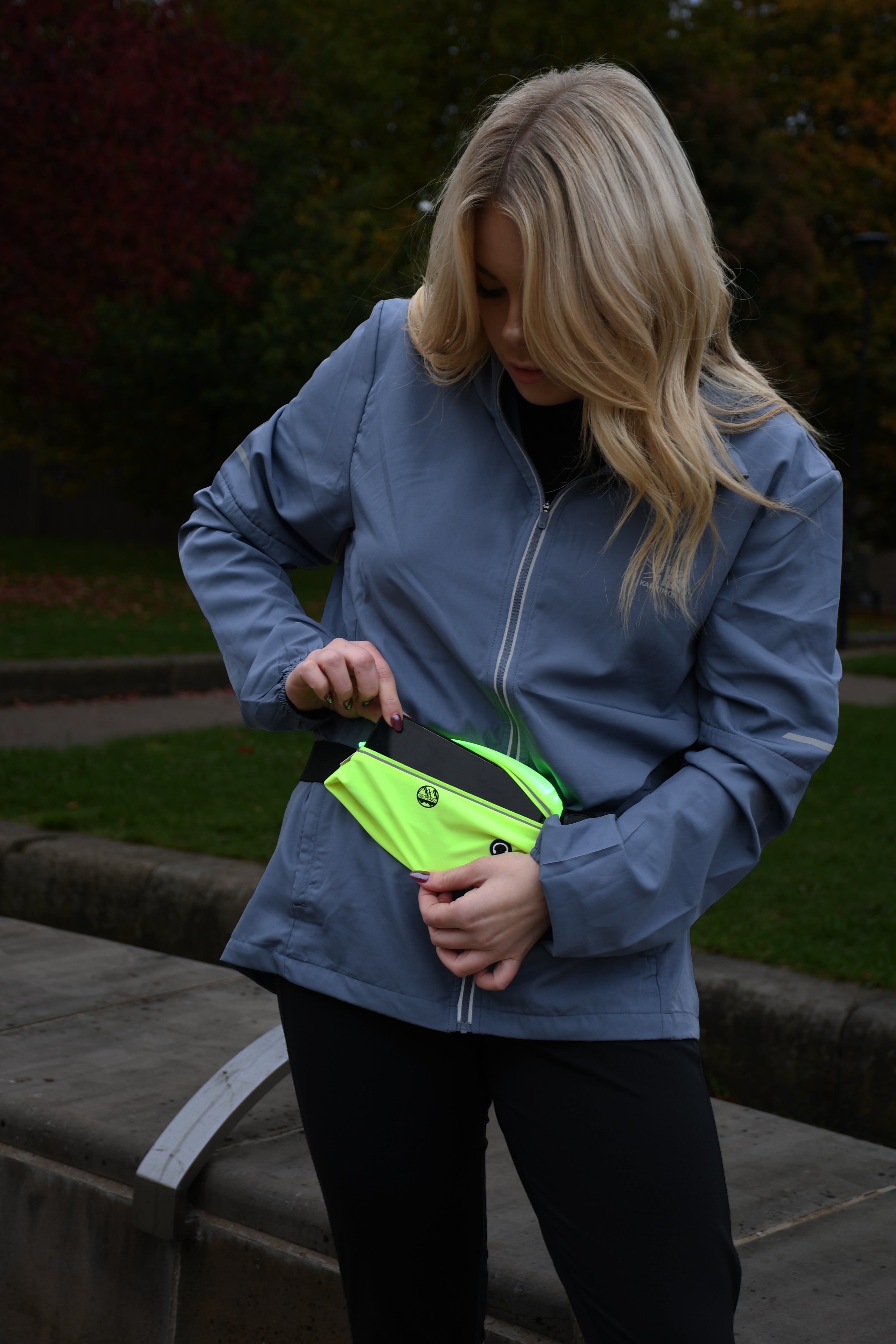Six Peaks LED Running Belt (Neon Yellow)