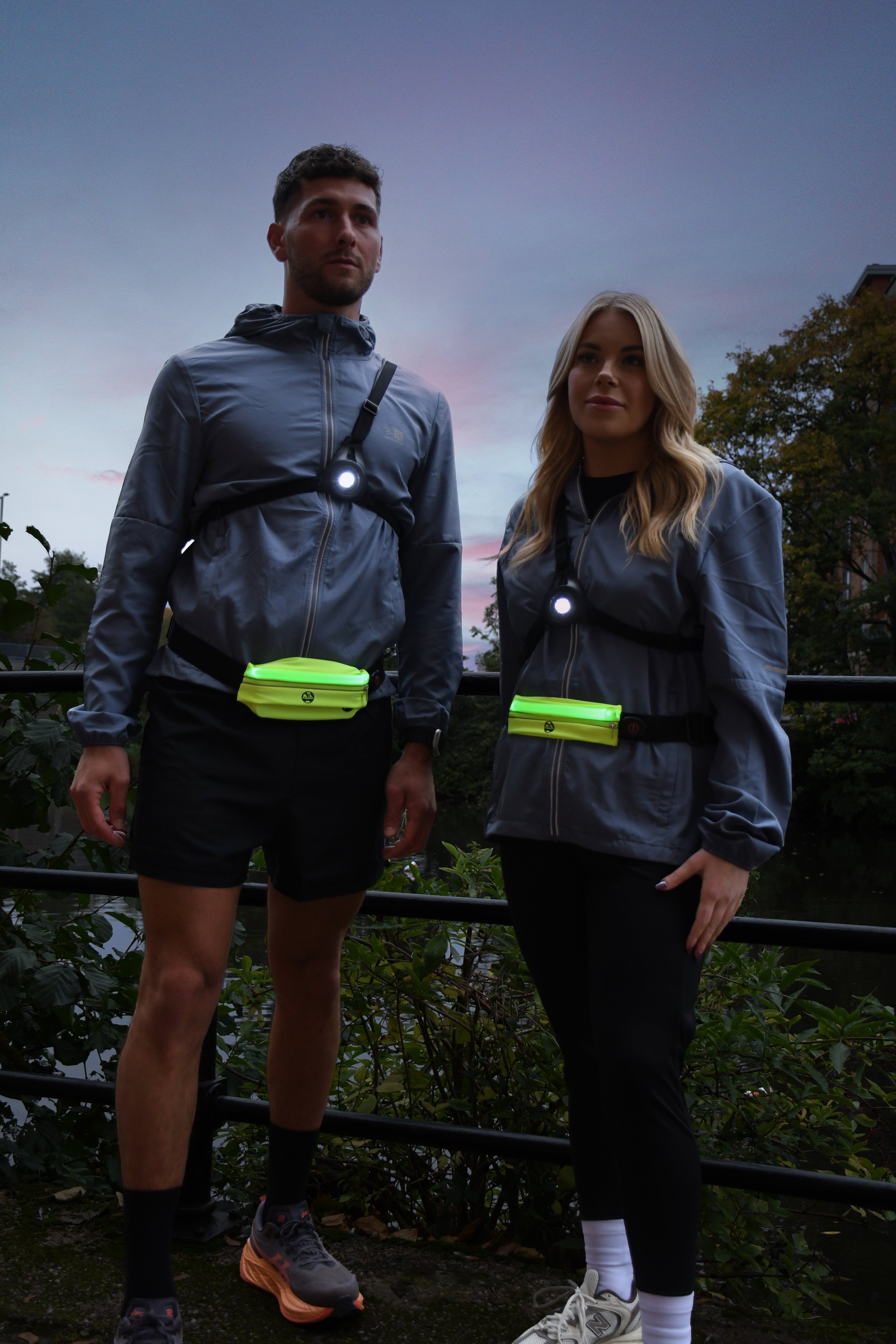 Six Peaks LED Running Belt (Neon Yellow)