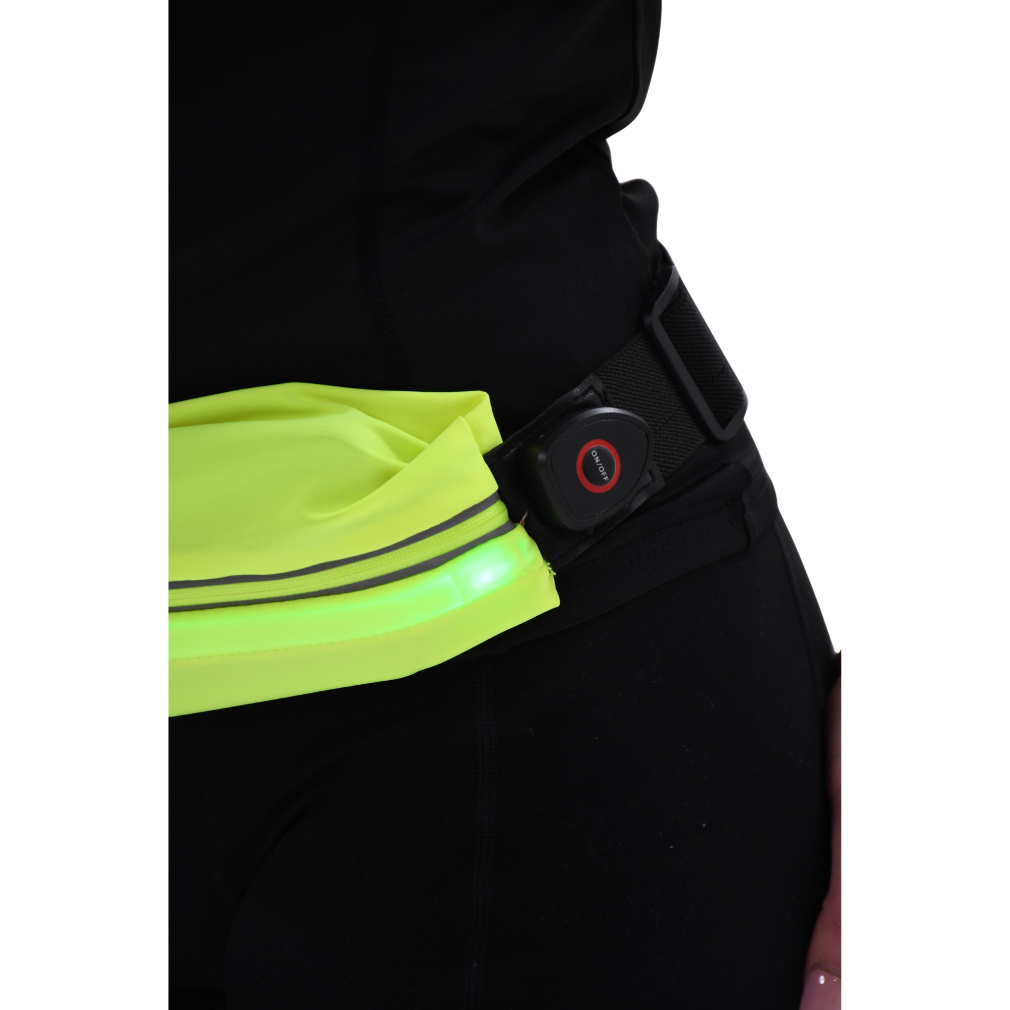Six Peaks LED Running Belt (Neon Yellow)
