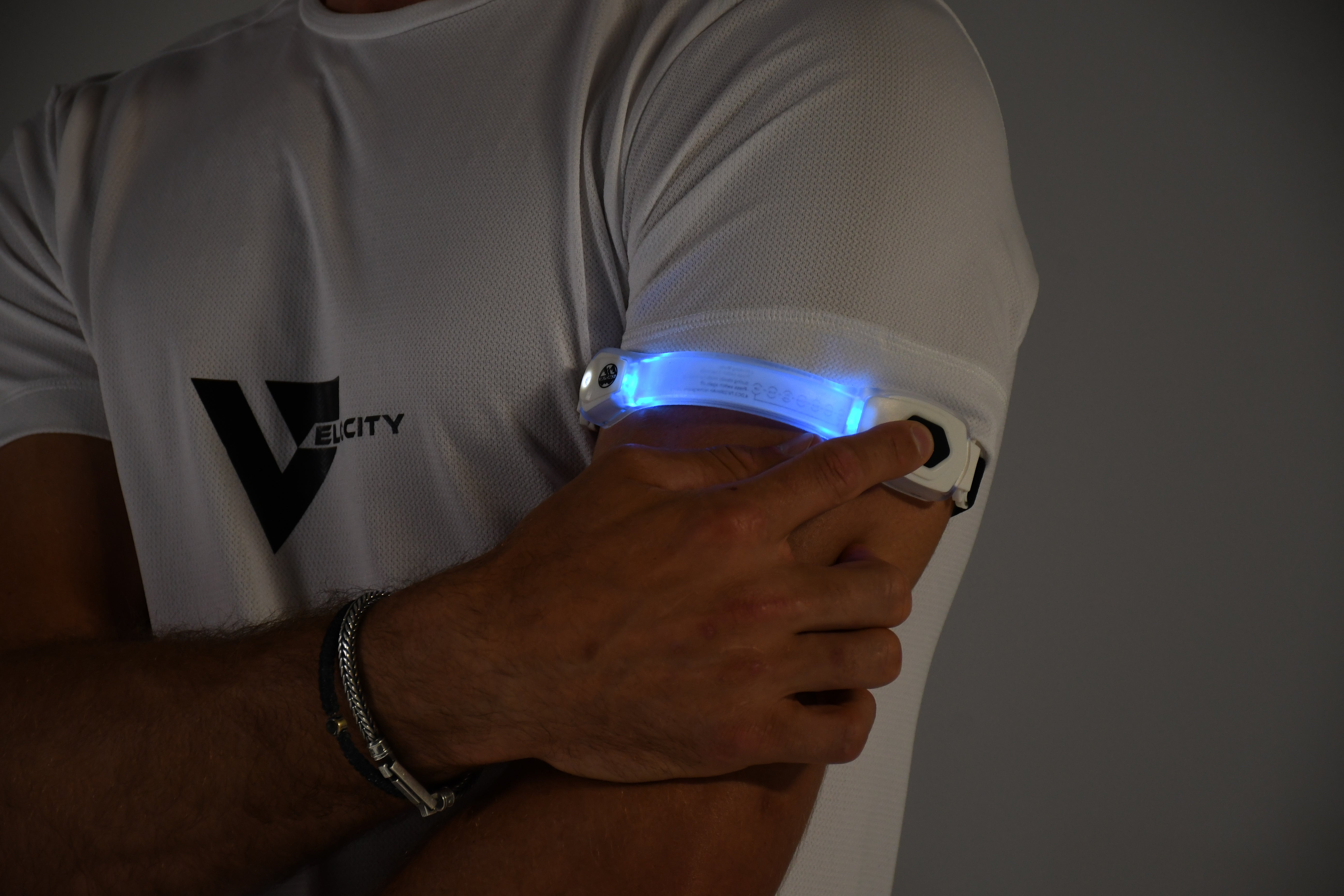 Six Peaks LED Running Safety Light Armband (7 Colour Settings)