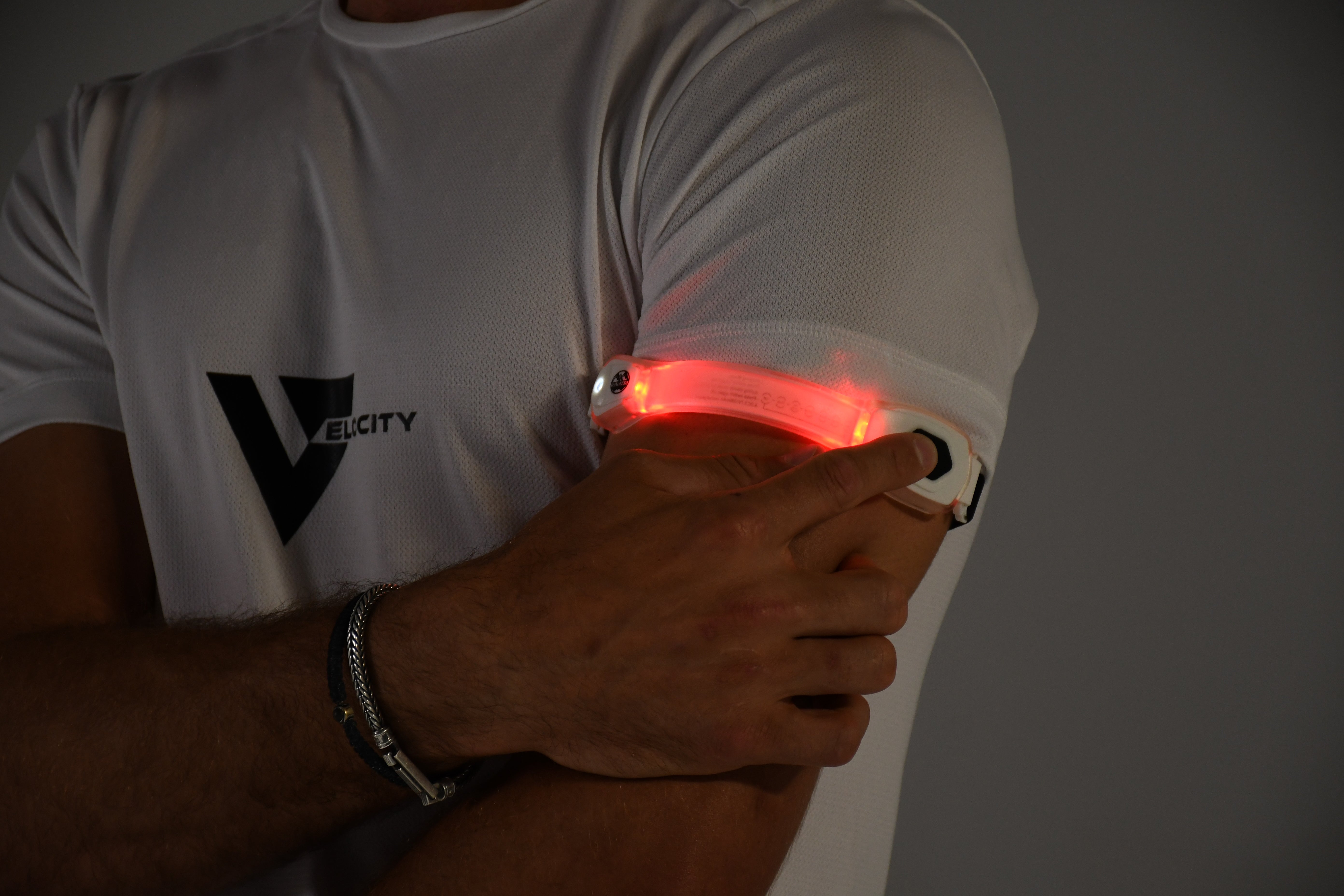 Six Peaks LED Running Safety Light Armband (7 Colour Settings)
