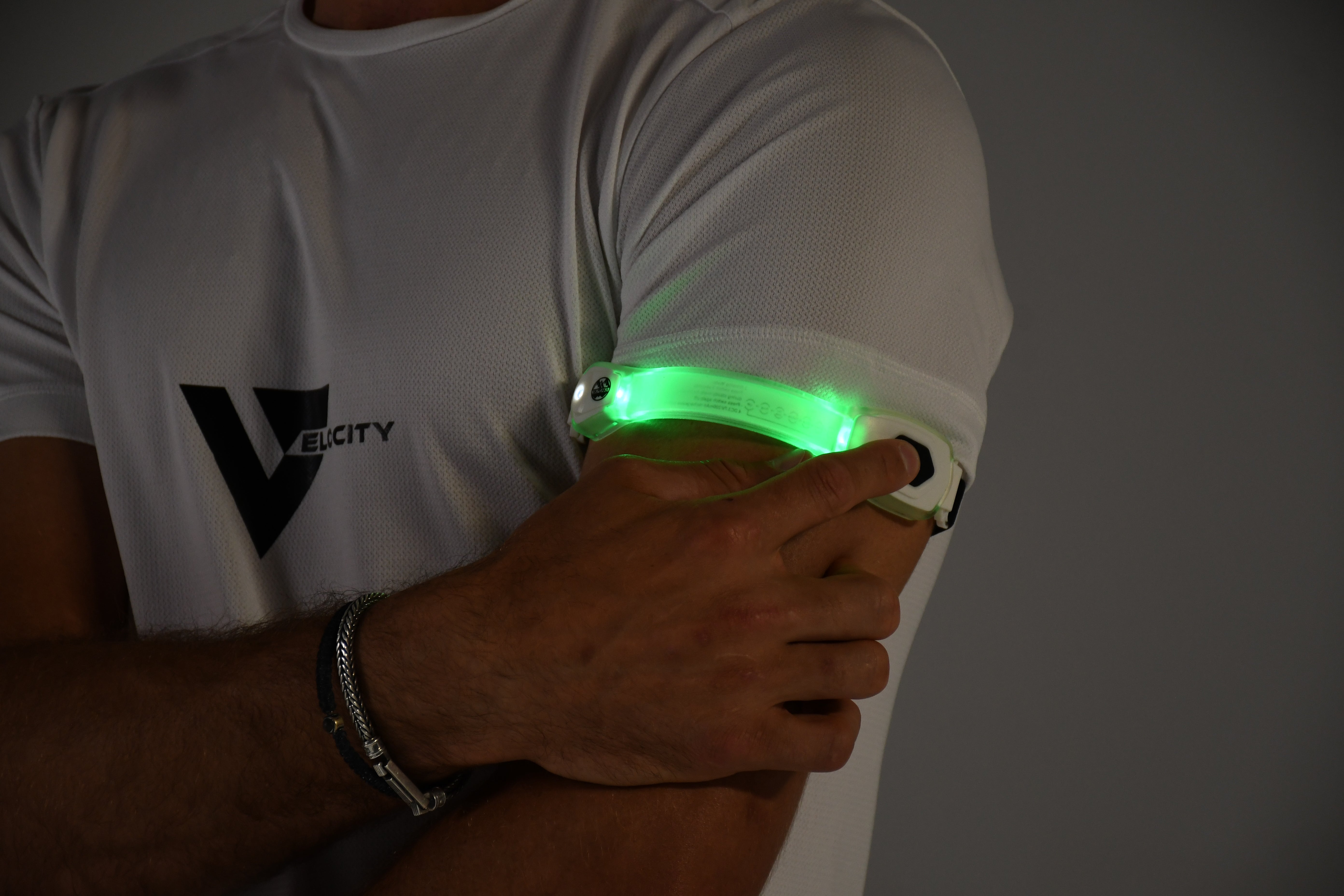 Six Peaks LED Running Safety Light Armband (7 Colour Settings)