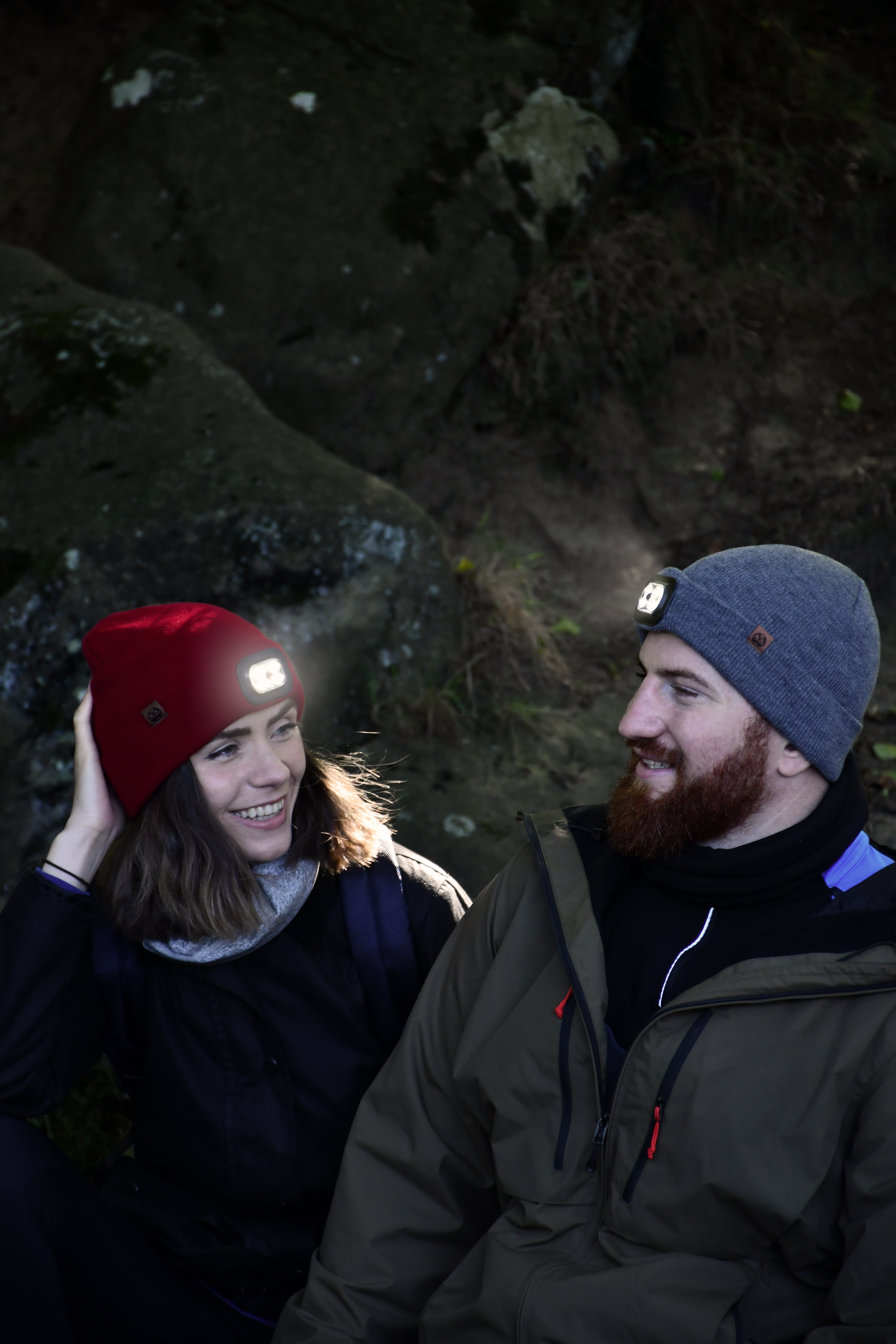 Six Peaks Unisex LED Lighted Beanie Hat (Grey)