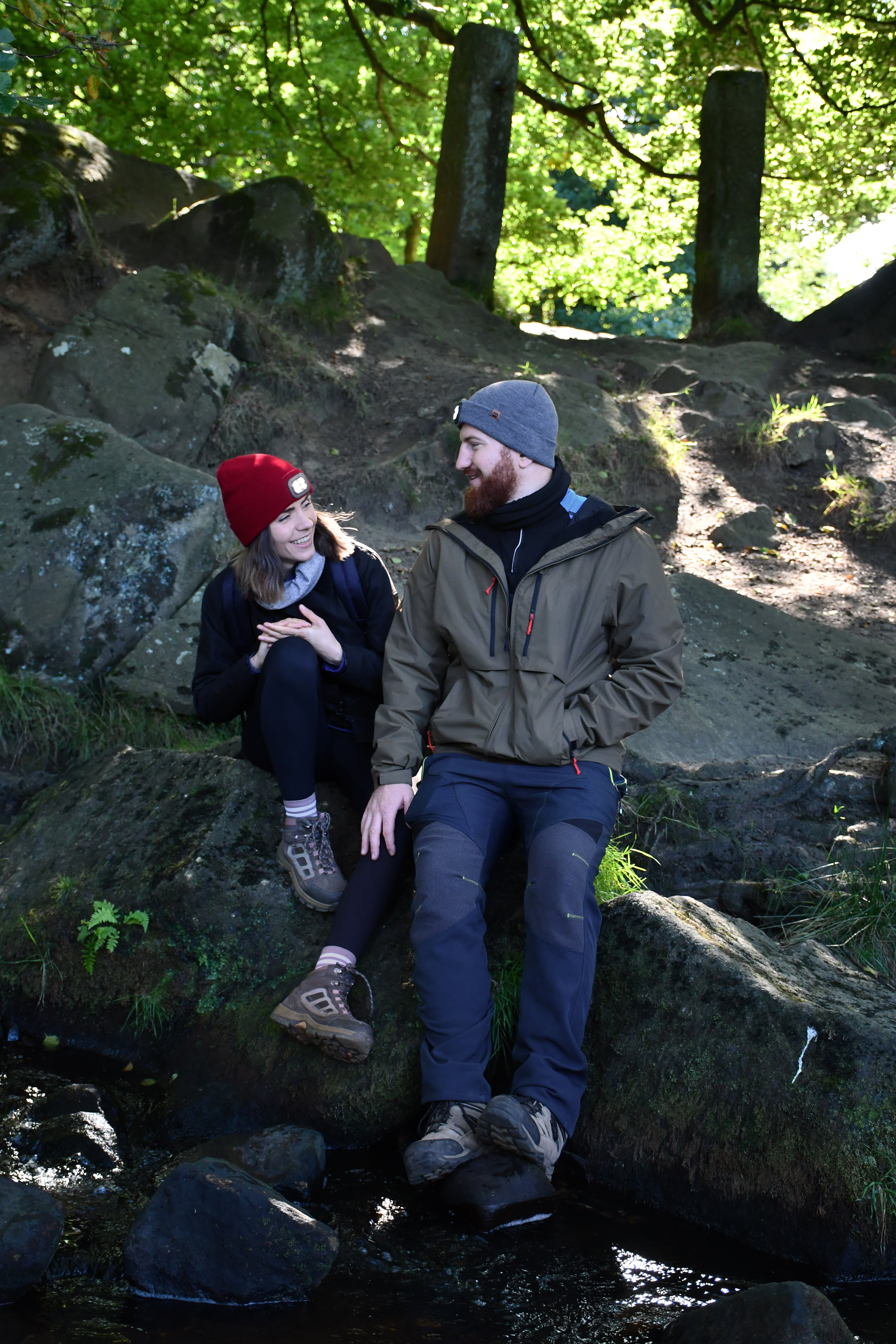 Six Peaks Unisex LED Lighted Beanie Hat (Grey)