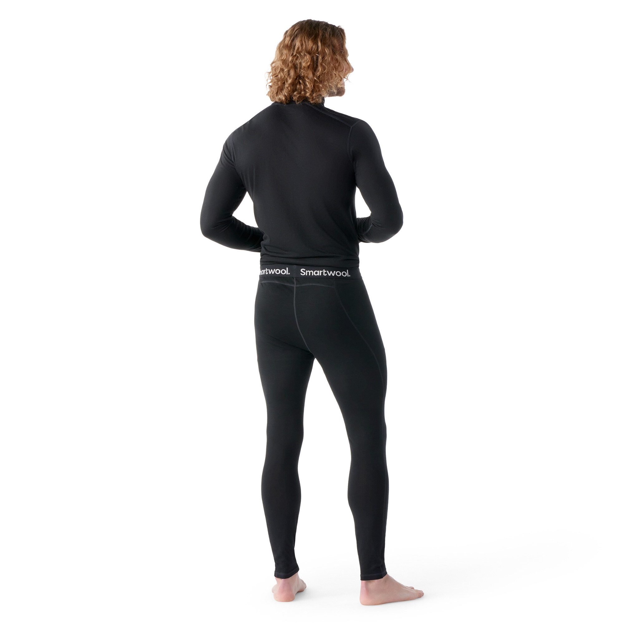 Smartwool Men's Classic All-Season Merino 150 Base Layer Bottoms (Black)