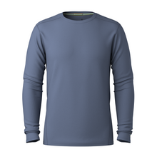 Load image into Gallery viewer, Smartwool Men&#39;s Classic All-Season Merino 150 Long Sleeve Base Layer Top (Nightfall Blue)
