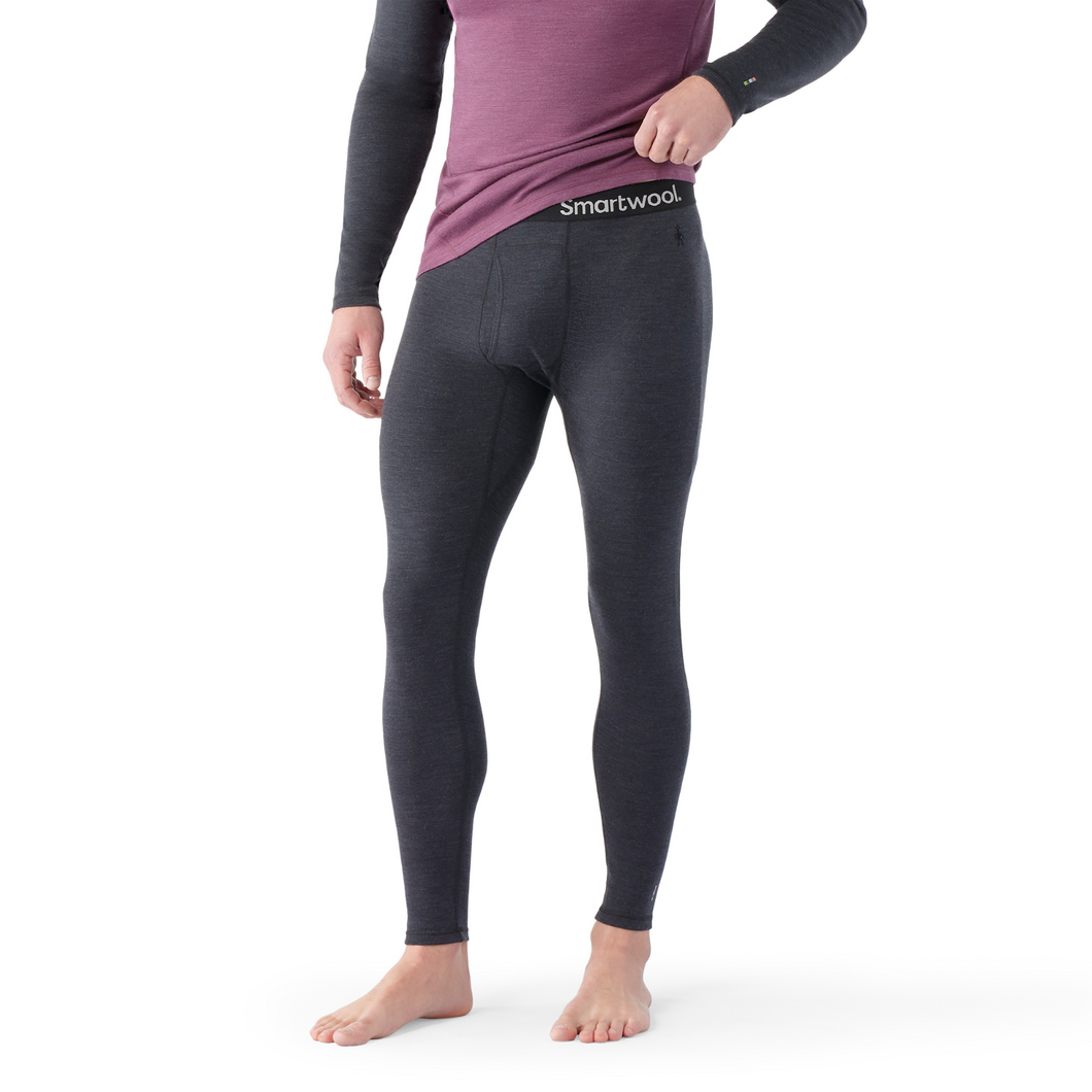 Smartwool Men's Classic Thermal Merino 250 Base Layer Bottoms (Charcoal Heather)