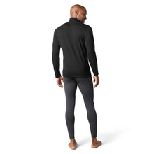 Load image into Gallery viewer, Smartwool Men&#39;s Classic Thermal Merino 250 1/4 Zip Long Sleeve Base Layer Top (Black)
